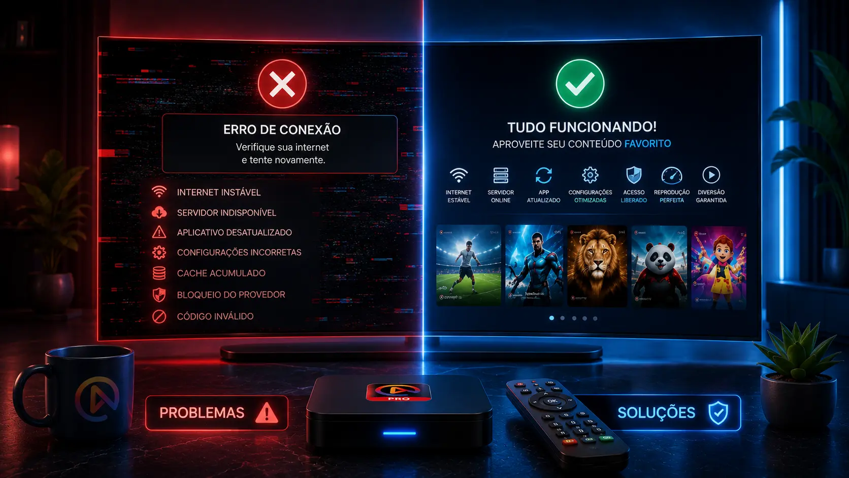 UniTV não funciona - 7 erros mais comuns e como resolver